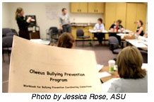 Olweus Bullying Prevention Program training session at Arizona State University