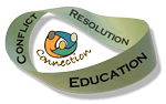 Conflict Resolution Education Connection Mobius Strip logo