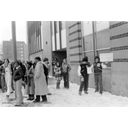 Show 1980s River Rouge High School; Student protest over program cuts Image